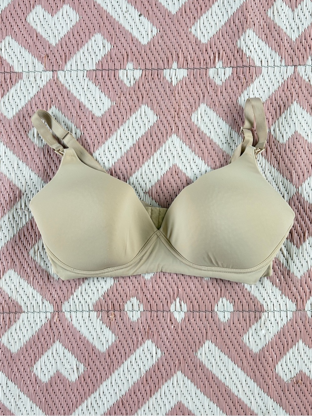 Motherhood Beige Nursing Bra Size 36DD